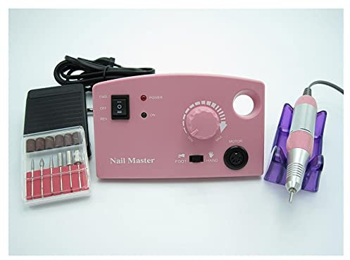 TEmkin Nail Drill Machine Electric Nail Drill 30000 RPM Nail E Files 110V-240V Equipment Manicure Pedicure Set File Tools with Drill Bit 30000rpm
