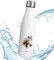 timalo® Thermosflasche personalisiert mit Namen auslaufsichere Edelstahl Trinkflasche Wasserflasche für Kinder Mädchen Jungen 750mL | Pferd