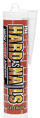Hard As Nails Exterior Adhesive Solvent Free High Power Adhesive Cartridge 280ml