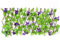 Vbnuyhim Lierre artificiel pour jardin - Brise-vue - Plantes artificielles - Pelouse murale - Protection UV - Haie artificielle - Mur de plantes artificielles