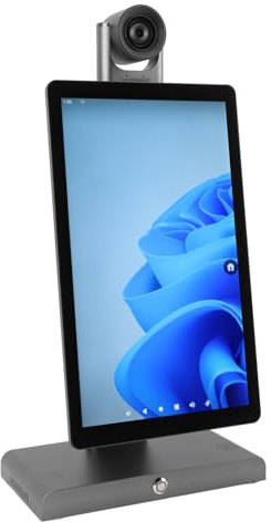 Sxhlseller 15,6 Zoll Touchscreen Monitor für Live-Übertragungen, 8G 128G Tragbare Smart Screen Live Streaming Maschine für Android, Eingebauter Akku (4 6 Stunden) (EU-Stecker)