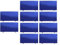 Tischtennis-Zaun Tischtennisplatz-Absperrungen Temporäres Trennwand-Geländer, 75cm Hohe Leichte Abnehmbare Ping Pong Feld Zaun Surround Barrier Block, Wettkampfplatz Trennwand Trennwandplatte(10 pack)