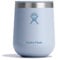 Hydro Flask 10 Oz Wine Glass - Ceramic Stemless Wine Tumbler - Unbreakable with Lid in Surf Blue