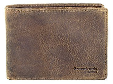 Greenland Nature Montana Geldbörse Leder 12,5 cm