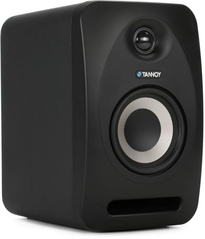 Tannoy REVEAL 402 70 Watt 4 Bi-Amped ultrakompakter Studio-Referenzmonitor mit abgestimmtem Front-Firing-Bassport