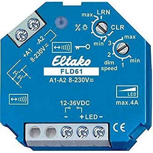 Eltako Funkaktor PWM-LED Dimmschalter, 1 Stück, FLD61