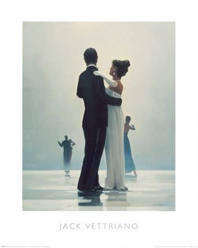 Art-Galerie Kunstdruck/Poster Jack Vettriano - Dance me to The End of Love - 40 x 50cm - Premiumqualität - Made in Germany