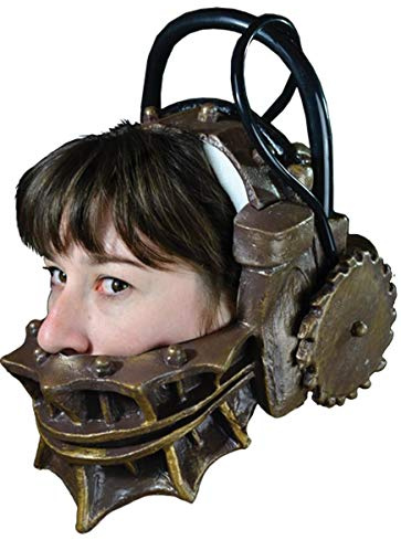Trick or Treat Studios Herren Saw-Reverse Bear Trap Vollkopfmaske