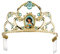Disguise Jasmine Deluxe Disney Princess Aladdin Tiara, One Size Child, One Color
