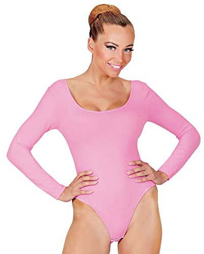 W WIDMANN MILANO Party Fashion - Body per adulti, chiudibile con bottoni, tuta, per travestimenti, ballerine