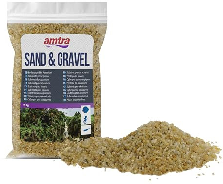 Croci Amtra Kies Aquarium Ornaments, 2 kg, Rosella
