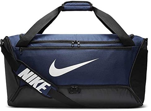 Nike Brasilia Carry-On Luggage, Midnight Navy/Black/White, One Size