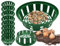 MIKONI Zwiebelkorb 10 Stück Ø26cm Blumenzwiebel Pflanzkorb draußen, Grün, Pflanzschale