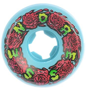 Santa Cruz 56mm Dressen Vomits 97A Skateboardwielen türkis