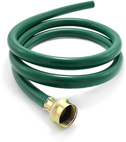 TT FLEX Dehumidifier Drain Hose 3/4 FHT, 12 FT Green Rubber Burst Proof