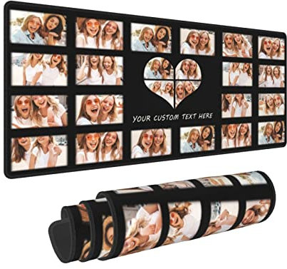 Tappetino per mouse personalizzato Tappetino per mouse personalizzato con foto grande tappetino per mouse da gioco per PC tastiera per computer tappetino per mouse tappetino da scrivania antiscivolo