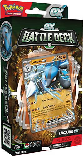 Pokémon- Lucario ex Cubierta de Combate (699-85229)