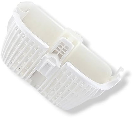 DL-pro Flusebsieb oval oben passend für Electrolux AEG Zanussi Zanker 132713815/0 1327138150 Flusenfilter Filter für Waschmaschine Toplader