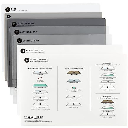 Spellbinders XL Universal Plate System, White