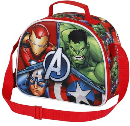 Marvel Unisex Kinder Marvel 3D Frühstückstasche 3D Frühstückstasche Massive, Avengers Massive, Einheitsgröße