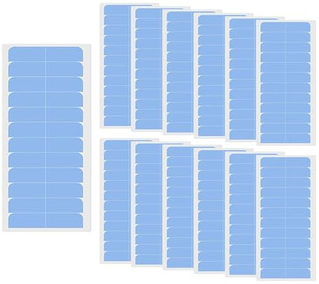 312 Pcs Hair Extension Tapes, Hair Tapes For Extensions Double Sided Tape Hair Extensions Glue Strips Durable Waterproof Tape For Hair Extensions Replacement For Tape Extension Tabs (4x0.8cm Blue)