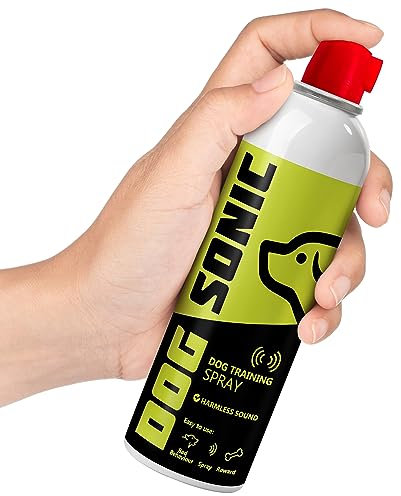 180ml Size Can - Dog Sonic Dog Training Spray - Corrector Spray for Dogs - Sound from Compressed Air for House, Stop Dogs from Chewing Jumping - Anti Bark, Break Fights - Dog Spray - Non-Toxic