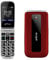 Artfone F20 Téléphone portable pour personnes âgées avec couvercle, grandes touches, bouton SOS, appel rapide, simple, volume élevé, batterie longue durée, langue espagnole rouge