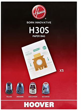 FIGEVIDA Sacchetti H30s per Aspirapolvere per Hoover 9178278