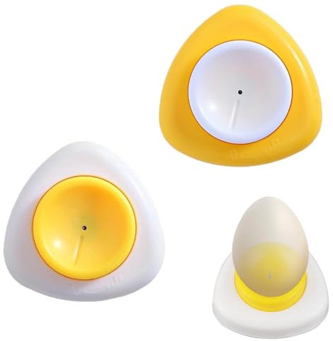 OUDQFCJ Eierschneider, 2 Locher, Eierschneider, Eiertrenner, Locher in Form eines Kükenkeneiers