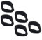 5 filtros de aire para desbrozadoras, se adapta a 50 mm x 43 mm, material de esponja práctico para soluciones de filtración eficaces