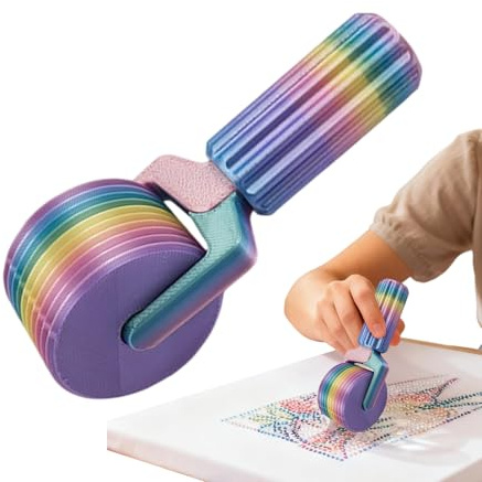 Generico Diamond Art Roller, Rullo Pressante per Strass, 3D Printed Diamond Art Painting Roller, Utensile Rullo per Artigianato e Hobby, Rulli Pressore Manuale, Applicatore di Precisione e Rimovibile