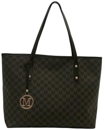 Gyios Schultertasche Damen Stilvolle Tasche, Vintage-Handtasche, Große Unterarm-umhängetasche, Für Damen, Geeignet Die Tägliche Arbeit, Outdoor, Reisen, Einkaufen-Kaffee