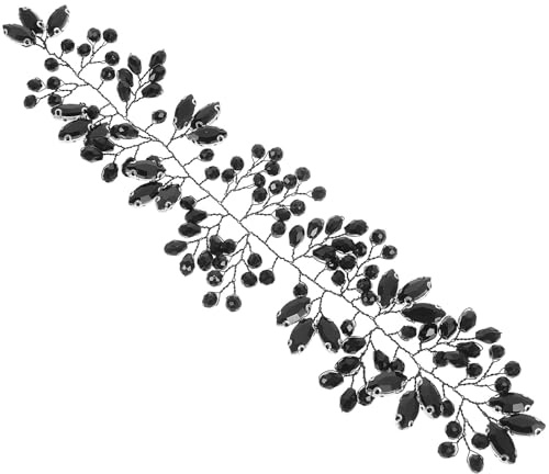 COLLBATH Headband Alloy Rhinestone Hair Vine Elegant with and Bridal, Zinc Accessory Offering Refined Versatile Design Women Wedding for Party and Bridal Use