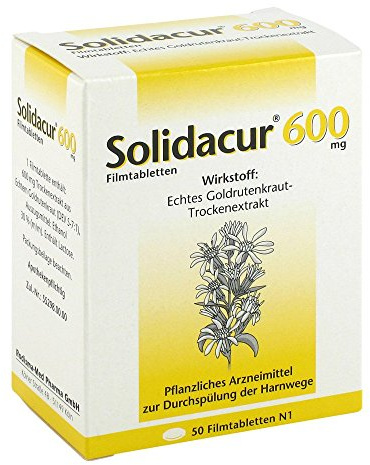 SOLIDACUR 600 mg Filmtabletten 50 St