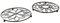 Metall-Untersetzer, 3er Set