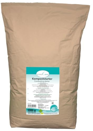 cdVet Naturprodukte casaCare Kompoststarter 5 kg - Optimierung Düngeeigenschaften - natürlich - Humifizierung - Humusgeruch - Bekämpfung Fäulnisgeruch + Schaderregern - ohne chemische Rückstände -