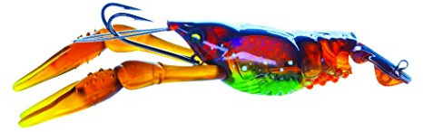 Yo-Zuri 3DB Crayfish Slow Sinking Lure, Prism Brown, 3-Inch