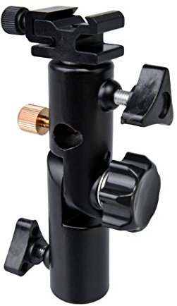 Bresser F001683 B-31 Blitz E-Bracket mit Neigekopf