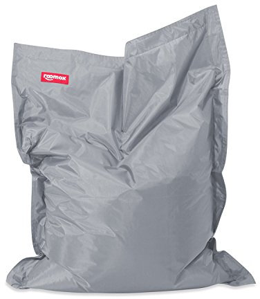 Roomox Junior Sitzsack Original - Großer Sitzsack für drinnen und draußen 130 x 100 x 30 cm geräumiger Sitzsack Bodenkissen aus Wasserresistentem Polyester