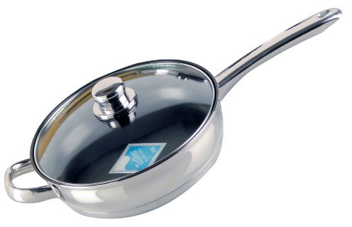 BUCKINGHAM Induction DEEP Saute PAN/Fry PAN 24 cm / 2.7 LTR. SS Handle