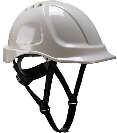 Portwest Endurance Glowtex Helmet, Color:White, Size:One Size, PG54WHR