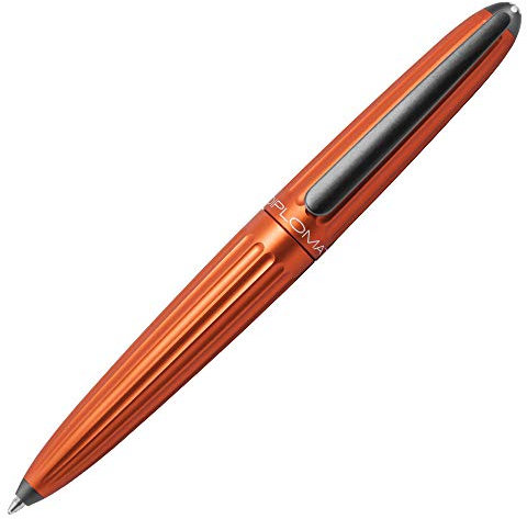 DIPLOMAT - Kugelschreiber Aero orange EasyFlow - Schick und elegant - Langlebig - 5-Jahre-Garantie - Orange