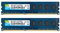 DUOMEIQI Kit de 8GB (2X 4GB) CL7 2RX8 DDR3 1066MHz DIMM PC3-8500 1.5v (240 Pin) Memoria RAM de Escritorio sin búfer sin ECC Módulo Compatible con el Sistema Intel AMD