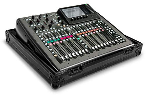 Audibax PRO-X32 COMP Flight Case - Valigia per Controller Behringer X32 Compact - Copertura per Console Mixaggio - Ruote e Maniglia Trolley Rimovibile - Valigia Rigida e Robusta - Interno in Schiuma