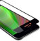 cadorabo Verre Trempé Couverture complète Compatible avec Apple iPhone 8/iPhone 7/iPhone 7S en Transparent avec Noir - Verre de Protection d'écran trempé en dureté 9H avec 3D Touch (Retail Packaging)