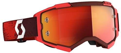 Scott Fury MX Goggle Cross/MTB Brille rot/orange chrom works