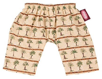 Götz 3403121 Hose Palm Beach - Puppenbekleidung Gr. S - Bekleidungs- und Zubehörset für Babypuppen von 30-33 cm