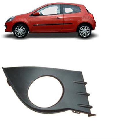 DM Autoteile 135428 Nebelscheinwerfer Gitter vorne rechts kompatibel für Renault Clio III Grandtour 2005-2009