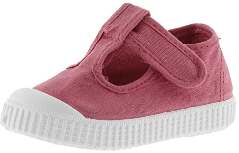 victoria Sandalen Unisex 1915 Gefärbte-Canvas Drec & Klettverschluss & Verstärkte Spitze 136625 für Kinder FRAMBUESA 31