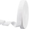 nbeads 49 Yards (45m)/Roll Cotton Baumwolle gurtband, 3cm Breite Tape Bänder Fischgräten-Baumwoll-Webbings Flache Fischgrätenschnüre Aus Baumwolle Zum Stricken von DIY-Basteln, Weiß